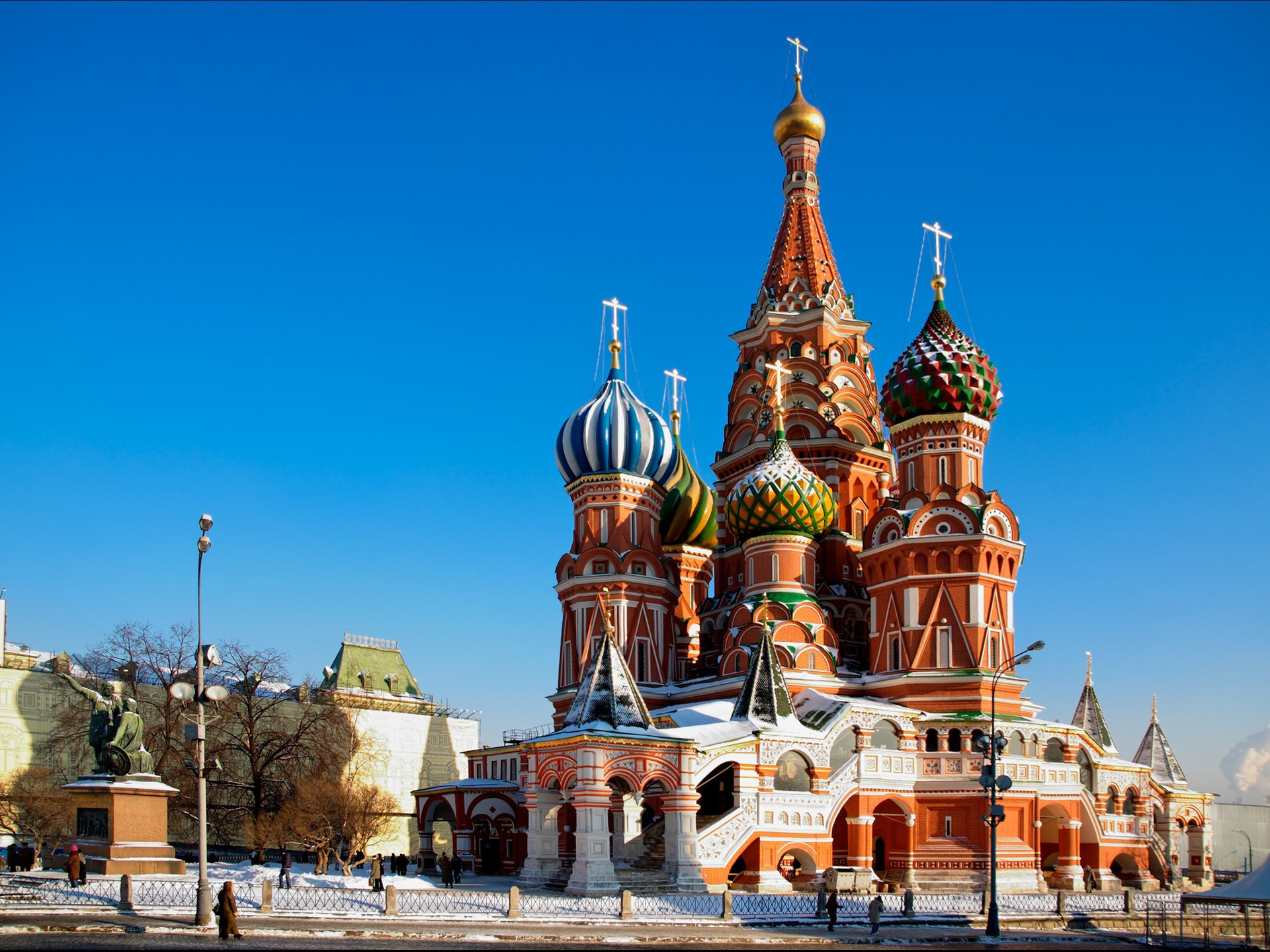 Cathédrale Basile-le-Bienheureux, voyage d'affaires à Moscou