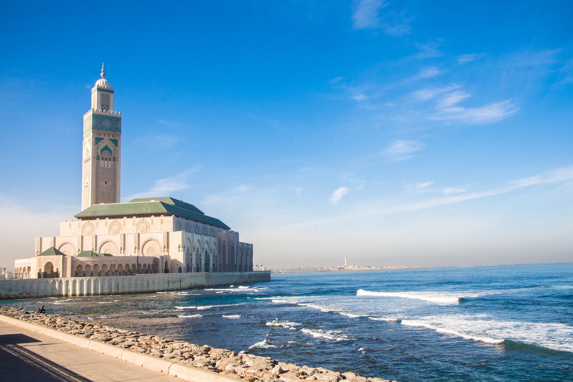 Mosquée d'Hassan II, voyage d'affaires à Casablanca