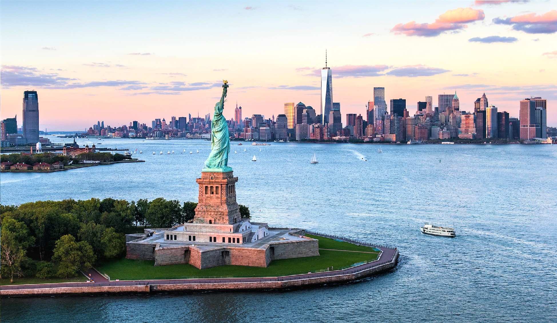Statue of Liberty, voyage d'affaires à New-York