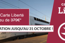 SNCF : PROMOTION SUR LA CARTE LIBERTÉ