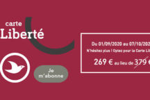 SNCF : PROMOTION SUR LA CARTE LIBERTÉ