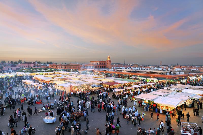 Souk à Marrakech